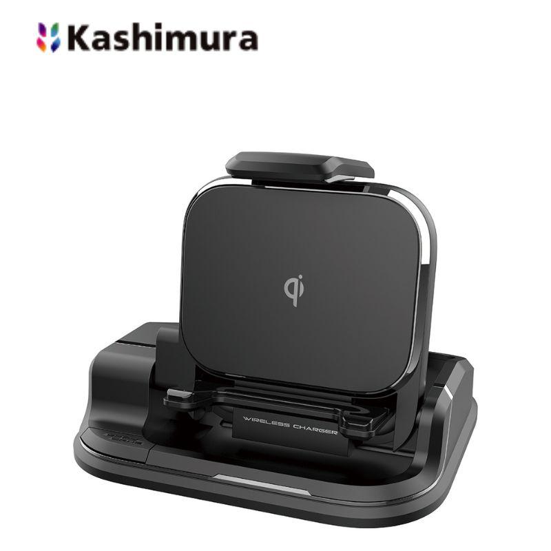 【即納在庫品】 ワイヤレス充電器 自動開閉ホルダー自動ヘッドアップ KW-35