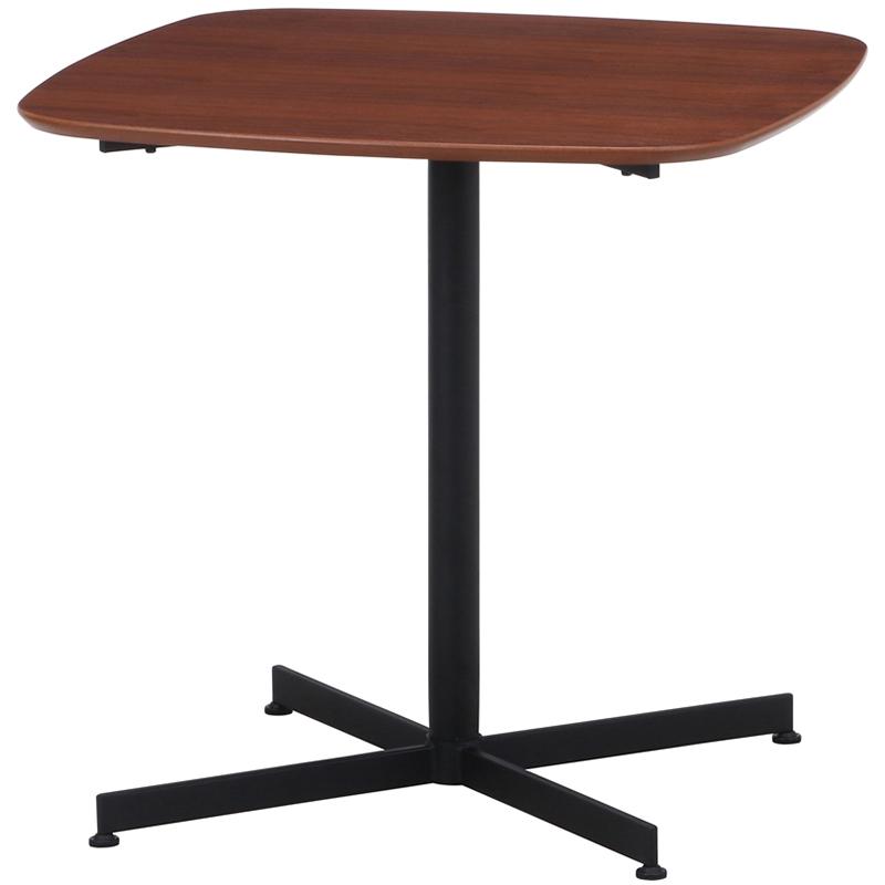 カフェテーブル テーブル 机 一人暮らし レグナ 75×75 ブラウン おしゃれ 木目 98932