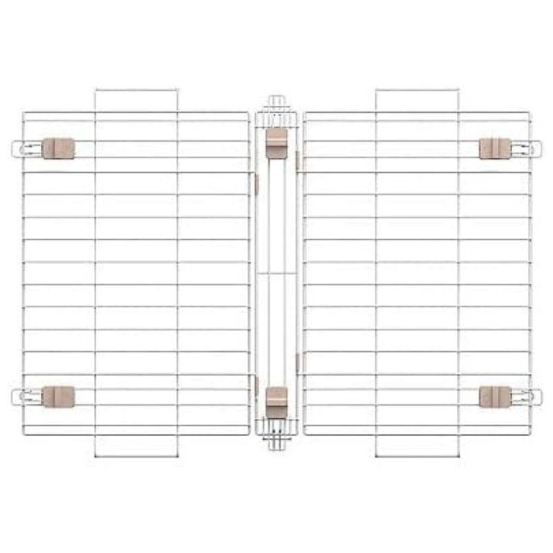 アイリスオーヤマ ウッディシステムサークル用屋根 SWS-900Y