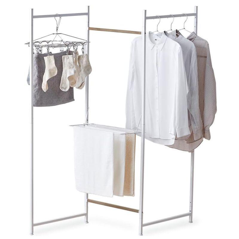 アイリスオーヤマ 折りたたみ物干し3連タイプ OTM-150R