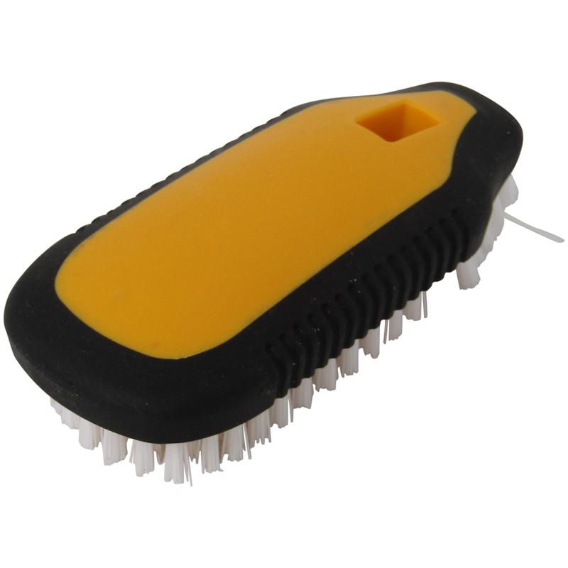 SUN UP ミニブラシ付 グリップブラシ 小判型 PP+PP