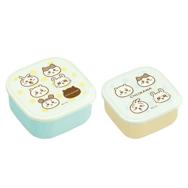 オーエスケー 弁当箱 360ml 550ml ちいかわ シール容器2Pセット