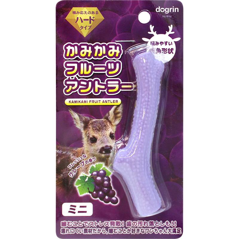 スーパーキャット かみかみフルーツアントラー グレープ ミニ TK09