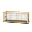 リッチェル 木製スライドペットサークル レギュラー ナチュラル