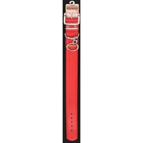 ダイスキ DS 係留平革首輪42赤 アース・ペット