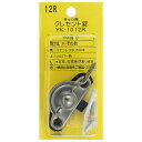 クレセント錠12R シルバー アイアイ (SUSYKKショウR)