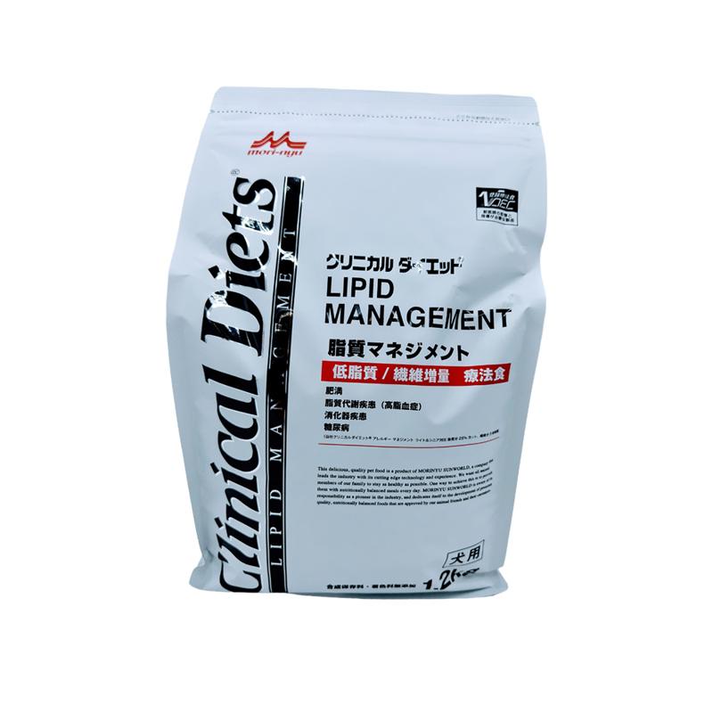犬用 クリニカルダイエット 脂質マネジメント 1.2kg 森乳
