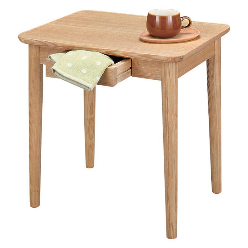 テーブル サイドテーブル ソファテーブル W50×D40×H49 ナチュラル モタ サイドテーブル HOT-334NA 東谷 azumaya おしゃれ