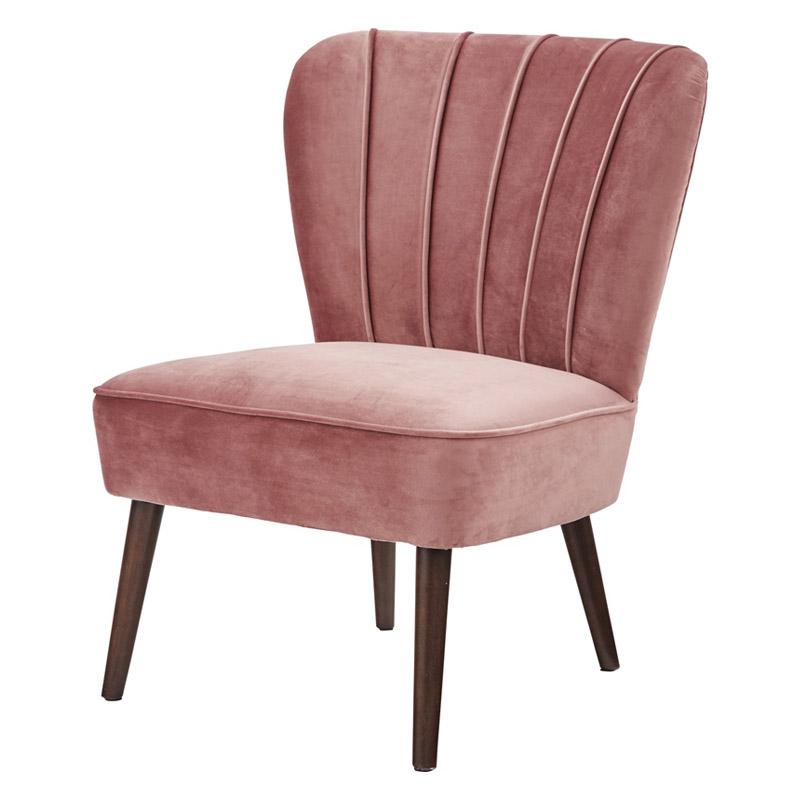 ソファー W62.5×D70×H80 ピンク ビューグ チェア BGL-010PK 東谷 azumaya