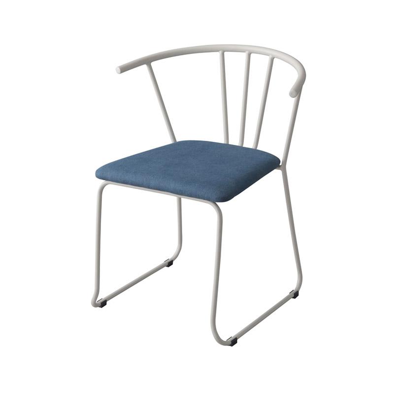 チェア ダイニングチェア 椅子 イス デスクチェア 北欧 おしゃれ 完成品 W56.5×D57×H73 インディゴ アームチェア TEC-74 東谷 azumaya