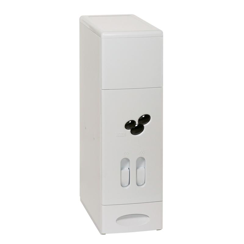 ベストコ 米びつ 23kg 無洗米対応 計量米びつ MA-3902 オフホワイト スリム設計 1合2合計量可能 保存容..