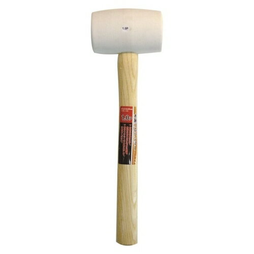 CUSTOM KOBO 木柄ゴムハンマー（白） CGK−10W
