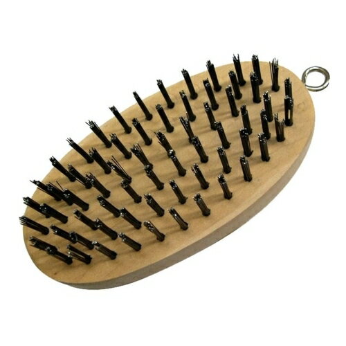 H＆H 小判ワイヤーブラシ6行 HB−W7