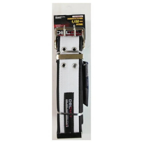 DBLTACT Wピンバックルベルト ホワイト DT−PB−WH
