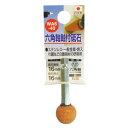 H&H 軸付砥石(六角軸)丸型 WA6-40・16x16