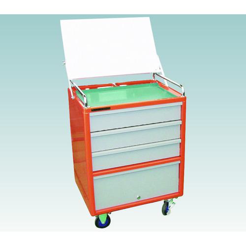 ■浜田 メリックス ツールワゴン〔品番:HWA4DB〕【1000963:0】[法人・事業所限定][外直送元][店頭受取不..