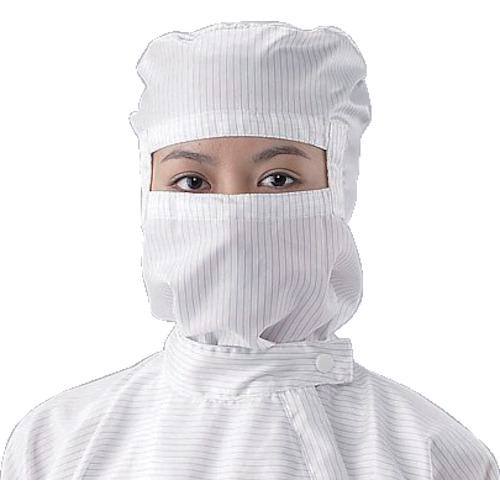 ■AS APクリーンスーツ用フードSHW 白 S〔品番:1231501〕【1004862:0】[送料別途見積り][掲外取寄][店頭..