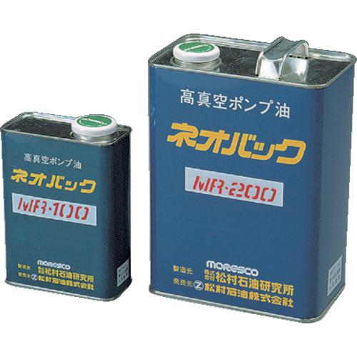 ■AS 真空ポンプ油ネオバックMR-100 4L〔品番:168501〕【1005177:0】[送料別途見積り][掲外取寄][店頭受..