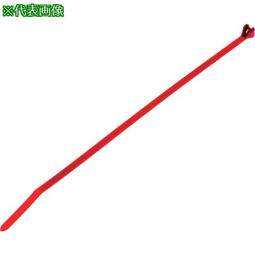 ■PANDUIT ステンレス爪ロック式ナイロン結束バンド 赤色 幅4.7mm 長さ203mm 1000本入り BT2S-M2《5袋入》〔品番:BT2SM2〕【1005787×5:0】[送料別途見積り][掲外取寄][店頭受取不可]