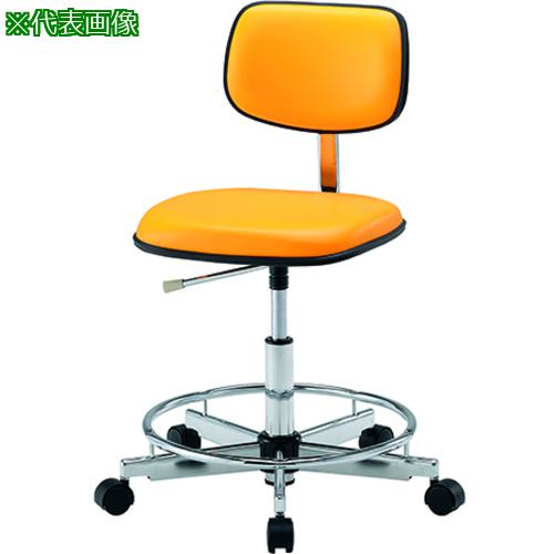 ■AS カラフルスタンダードチェアLSC-OR〔品番:267004〕【1011989:0】[送料別途見積り][掲外取寄][店頭受取不可]