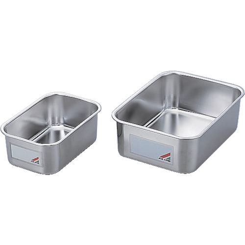 ■AS メモ付きステン深型バット 1号〔品番:1617101〕【1014591:0】[送料別途見積り][掲外取寄][店頭受取不可]