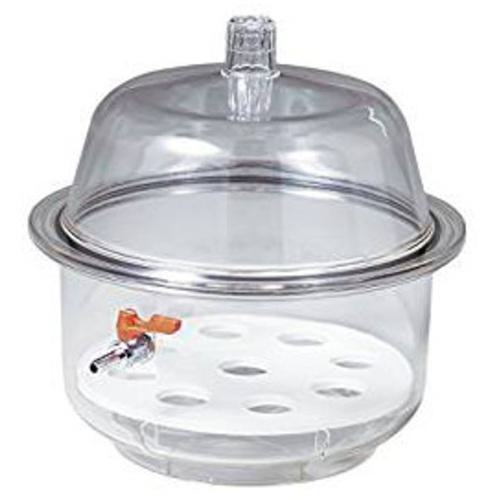 ■AS 真空ポリカデシケーター 240型コック付〔品番:106621〕【1022345:0】[送料別途見積り][掲外取寄][..