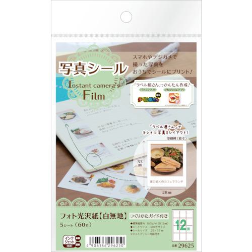 ■3M 写真シール Instant camera《5袋入》〔品番:29625〕【1050277×5:0】[送料別途見積り][掲外取寄][店..