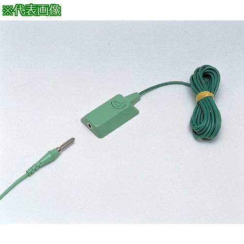 ■AS バナナジャック付アース線D-070〔品番:9503201〕【1056513:0】[送料別途見 ...