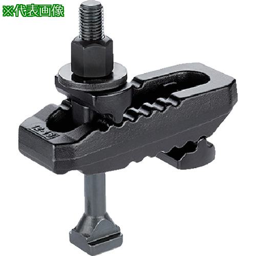 ■HALDER ストラップ 溝付 Tボルト付 T溝幅14mm ネジ部M12〔品番:23185.0113〕【1057225:0】[送料別途見積り][掲外取寄][店頭受取不可]