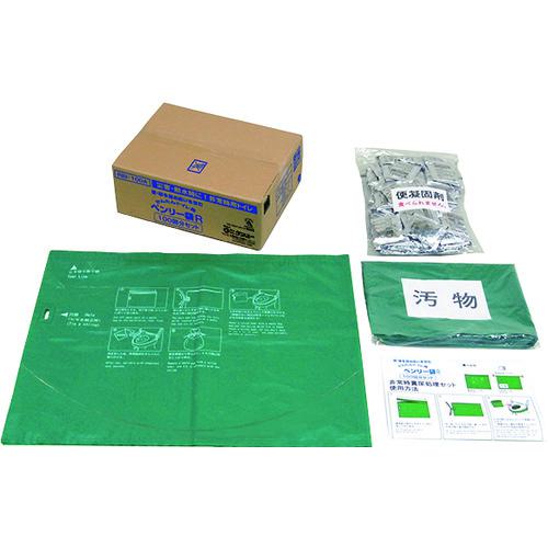 ■緑十字 非常用トイレ 防災用品 ベンリー袋(100回分セット)〔品番:380242〕【1058434:0】[法人・事業所限定][外直送元][店頭受取不可]