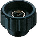 ■ELESA フルートノブ(タップ穴)25 M8〔品番:FTK25T〕【1060147:0】[店頭受取不可]