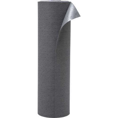 ■緑十字 オイルガードノンスリップロール(吸着マット) 灰色 OG-9280R 760mm幅×20m〔品番:294122〕【1067833:0】[法人・事業所限定][外直送元][店頭受取不可]