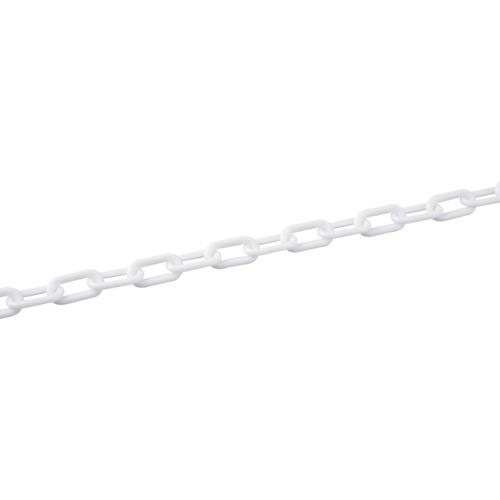 ■緑十字 プラスチックチェーン 白 PT-830W 長さ30m 線径8mmΦ ポリエチレン〔品番:284021〕【1069337:0】[送料別途見積り][掲外取寄][店頭受取不可](4)