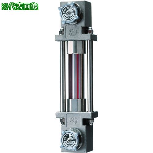 ■協和 ステンレス製オートバルブ式オイルゲージ〔品番:KLM350SAVM10〕【1076044:0】[送料別途見積り][掲外取寄][店頭受取不可]