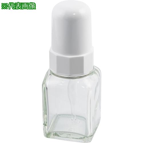 ■AS スポイド瓶角型60mL白〔品番:513404〕【1082996:0】[送料別途見積り][掲外取寄][店頭受取不可]