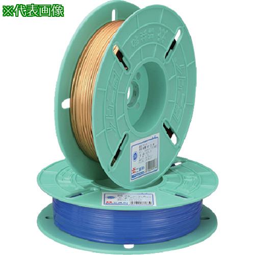 ■ビニタイ PETリール巻(平行) 茶 4mm×750M《10巻入》〔品番:QK750T9〕【1097344×10:0】[送料別途見積り][法人・事業所限定][外直送][店頭受取不可]