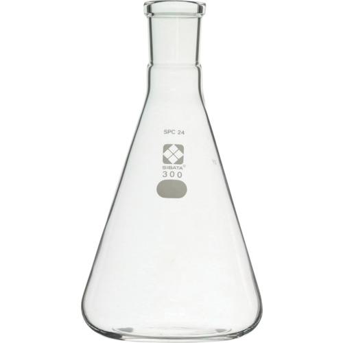 ■SIBATA SPC三角フラスコ SPC-24 300mL〔品番:03015024300〕【1115189:0】[送料別途見積り][掲外取寄][..
