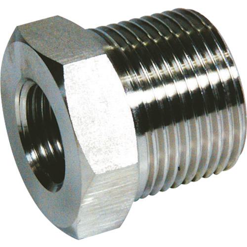 ■フジトク ブッシング 20A×15A ステンレス SUS316〔品番:BUPT20A15ASU6〕【1115359:0】[送料別途見積り][掲外取寄][店頭受取不可](4)