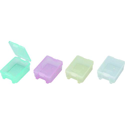 ■DENSAN スケルトンS箱薄型小箱10〔品番:SPS10CBPY〕【1121043:0】[店頭受取不可]