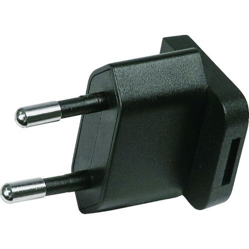 ■DESCO プラグ変換 日本→ヨーロッパ〔品番:50587〕【1136441:0】[送料別途見積り][掲外取寄][店頭受取..