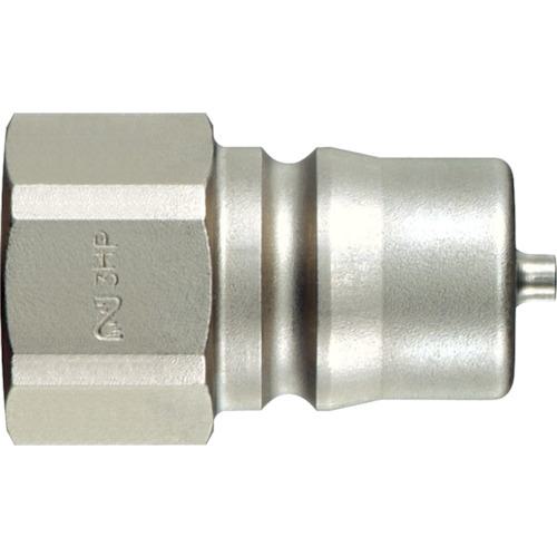 ■日東 HSPカプラ ニトリルゴムNBR(SG)相手側取付サイズR3/8(00924)〔品番:3HPSTEELNBR〕【1137743:0】[店頭受取不可]