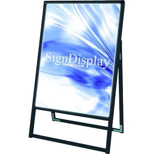 ■TOKISEI ブラックバリウススタンド看板LED A2片面屋外用〔品番:BVASKLEDA2K〕【1143555:0】[送料別途見積り][法人・事業所限定][直送][店頭受取不可]