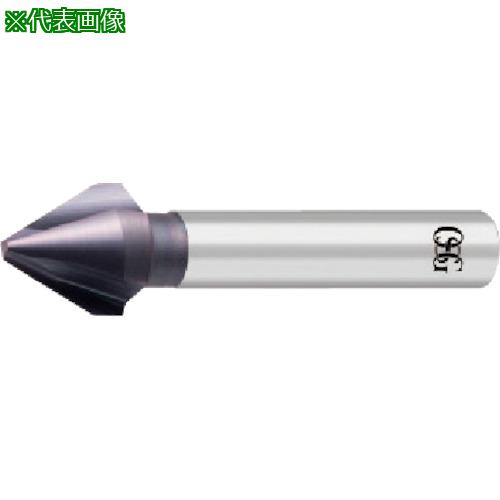 ■OSG FXコート3刃カウンターシンク 先端角60° 有効刃径25mm 先端径3.8×全長80mm 9139250〔品番:FXMGCSX6025X12X5.0...