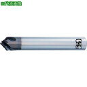 ■OSG WXLコート 面取りカッタ ポジタイプ レギュラ 3刃 先端径2mm 大端径16mm 全長100mm 9200116〔品番:WHSCTP2X45X16...