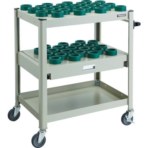 ■TRUSCO TCW型ツーリングワゴン HSK63A BT40 NT40 45個 スライド棚付 NG色〔品番:TCWTE02CANG〕【1148799:0】[法人・事業所限定][直送元][店頭受取不可]