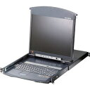 ■ATEN Over IP KVMドロワー 16ポート/17インチLCD/Cat5/デュアルスライド/ロングレール〔品番:KL1516AIMJJL〕【11521...