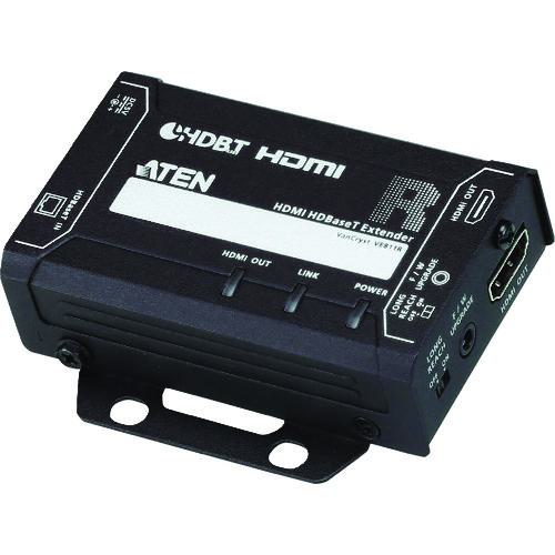 ■ATEN ビデオ延長器 HDMI/4K/コンパクトモデル/HDBaseT/1080pロングリーチモード対応〔品番:VE811〕【1..