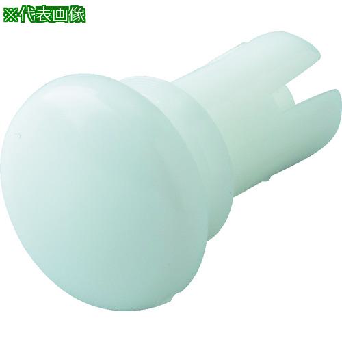 ■TRUSCO プッシュリベット 板厚2.1~3.0mm 穴径2.7Φ 長さ4.2 白 50個入〔品番:TPR2642W〕【1154143:0】[店頭受取不可]