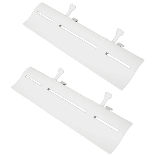 ■DAIAN エアーウイング スリット ホワイト 1セット2枚入〔品番:AW1202102〕【1161194:0】[店頭受取不可]