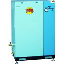 ■富士 レシプロコンプレッサー(給油式) 低圧パッケージ形コンプレッサ 7.5KW 50Hz〔品番:NLP75LPMT50〕【1164914:0】[法人・事業所...